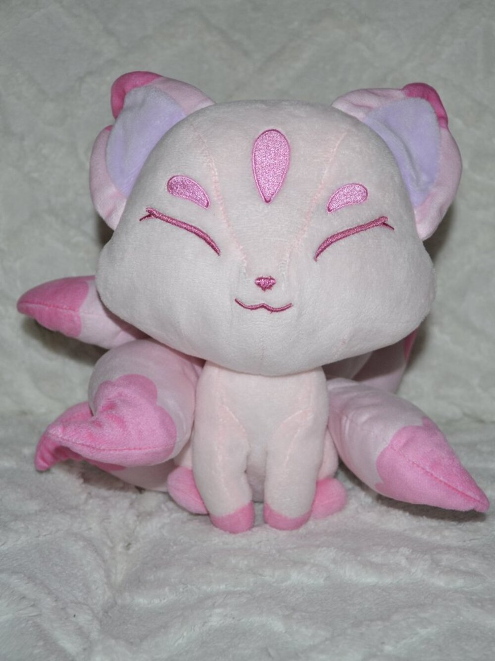 Kitsune Sakura Pink Fox Kawaii Plushie